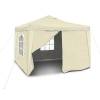 JOM 127098 Gartenpavillon Falt-Pavillon, 3 x 3 m, beige