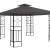 WASSERDICHT Pavillondach Anthrazit 2,98x2,98m Dach Pavillon Pavillion PVC